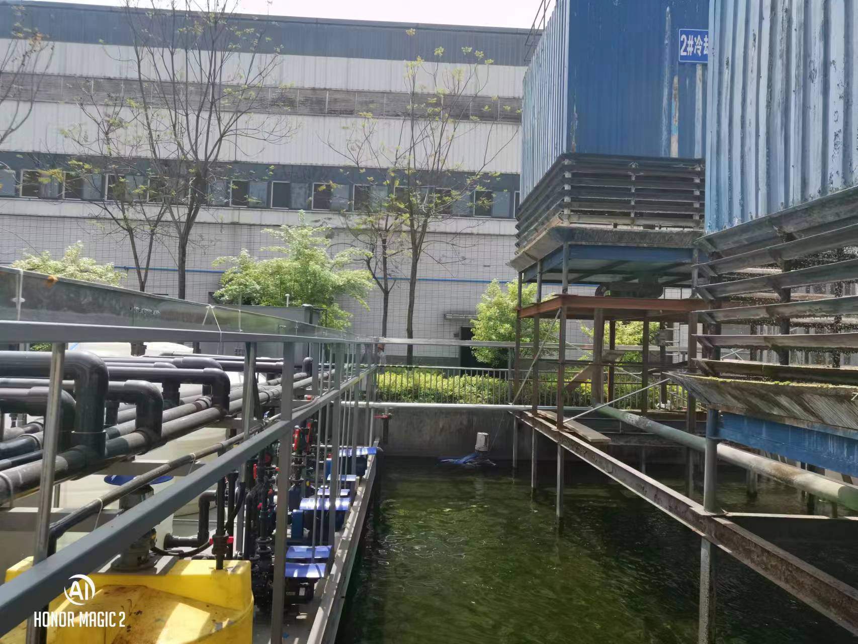 叙永郎酒东方玻璃有限公司空压循环水处理项目正式进入施工收尾阶段