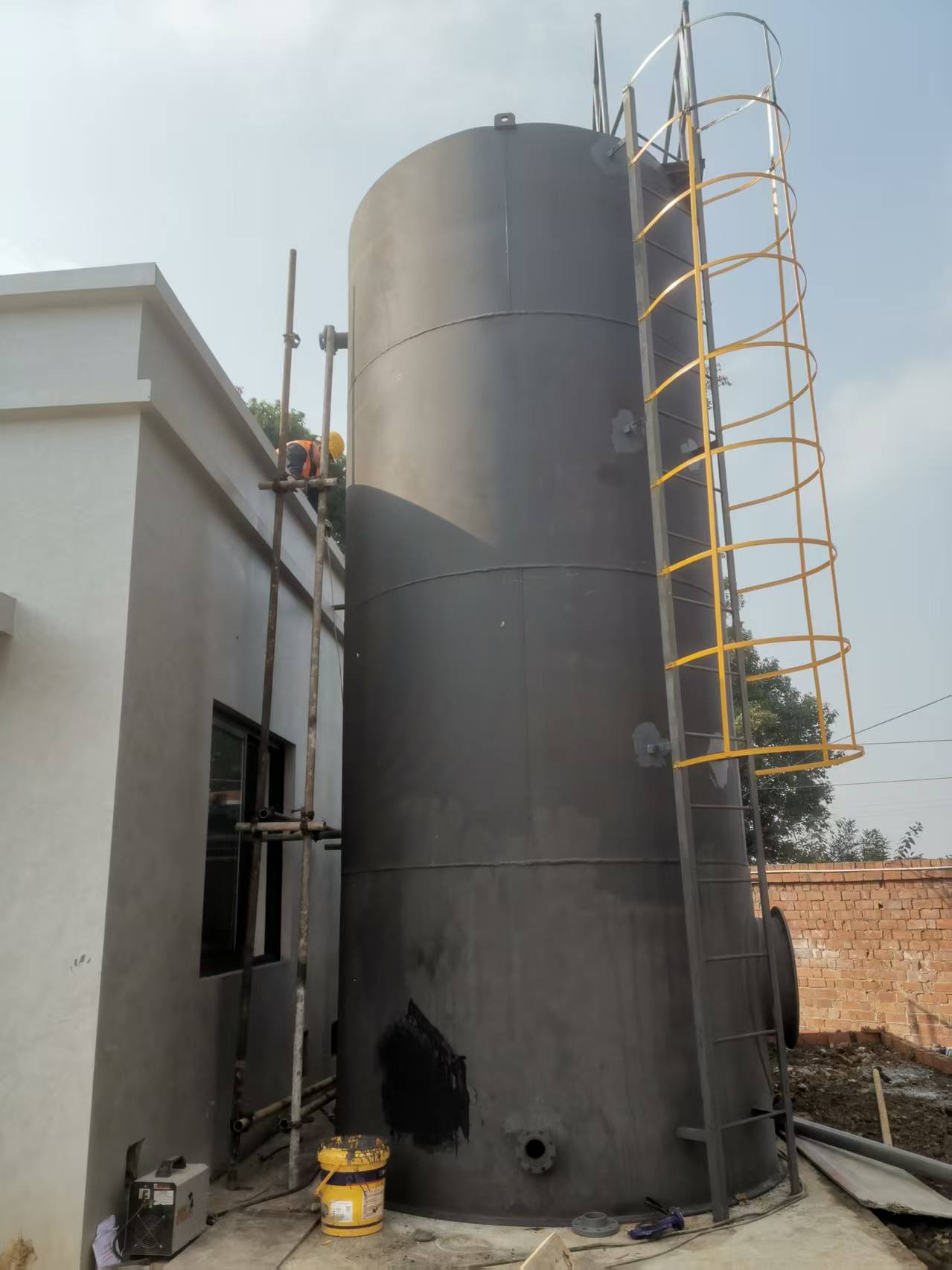 热烈祝贺唐上皇食品有限公司生产废水处理工程项目顺利完工！