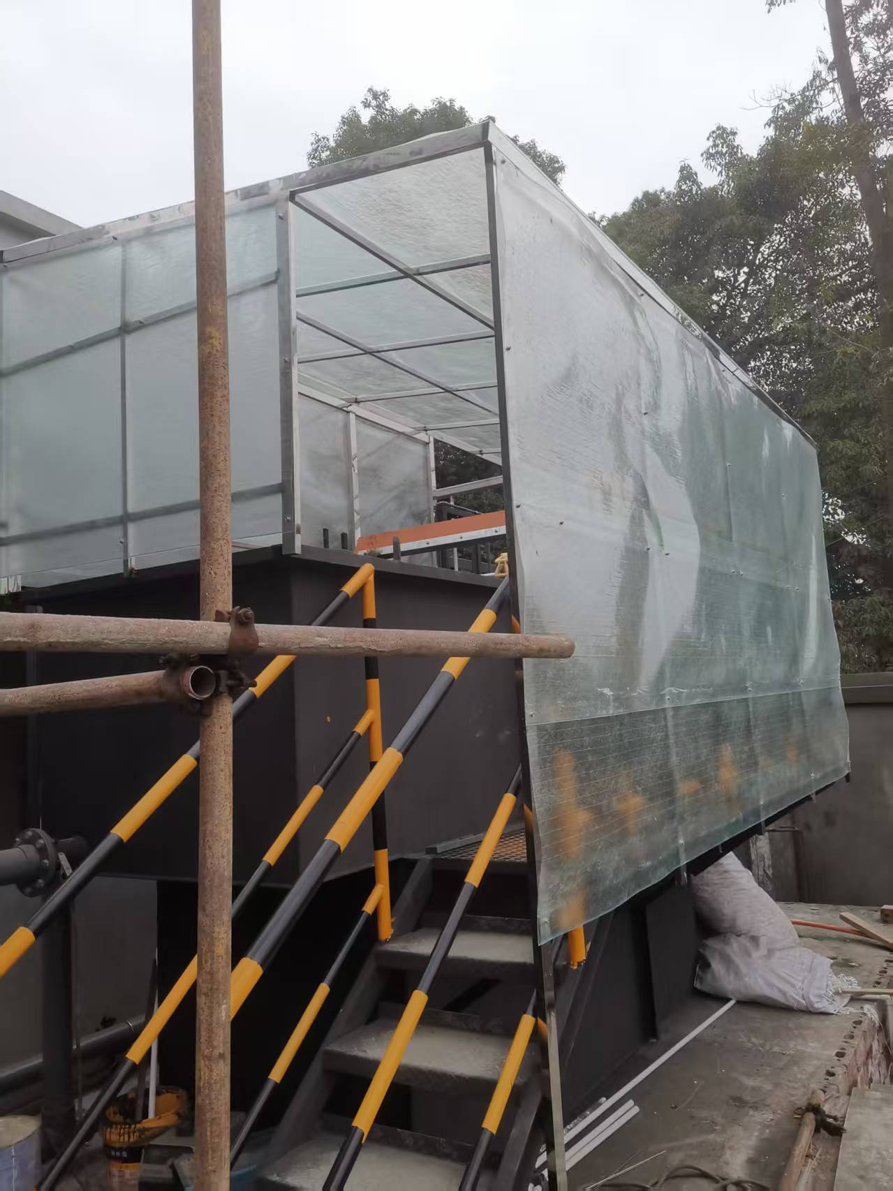 热烈祝贺唐上皇食品有限公司生产废水处理工程项目顺利完工！